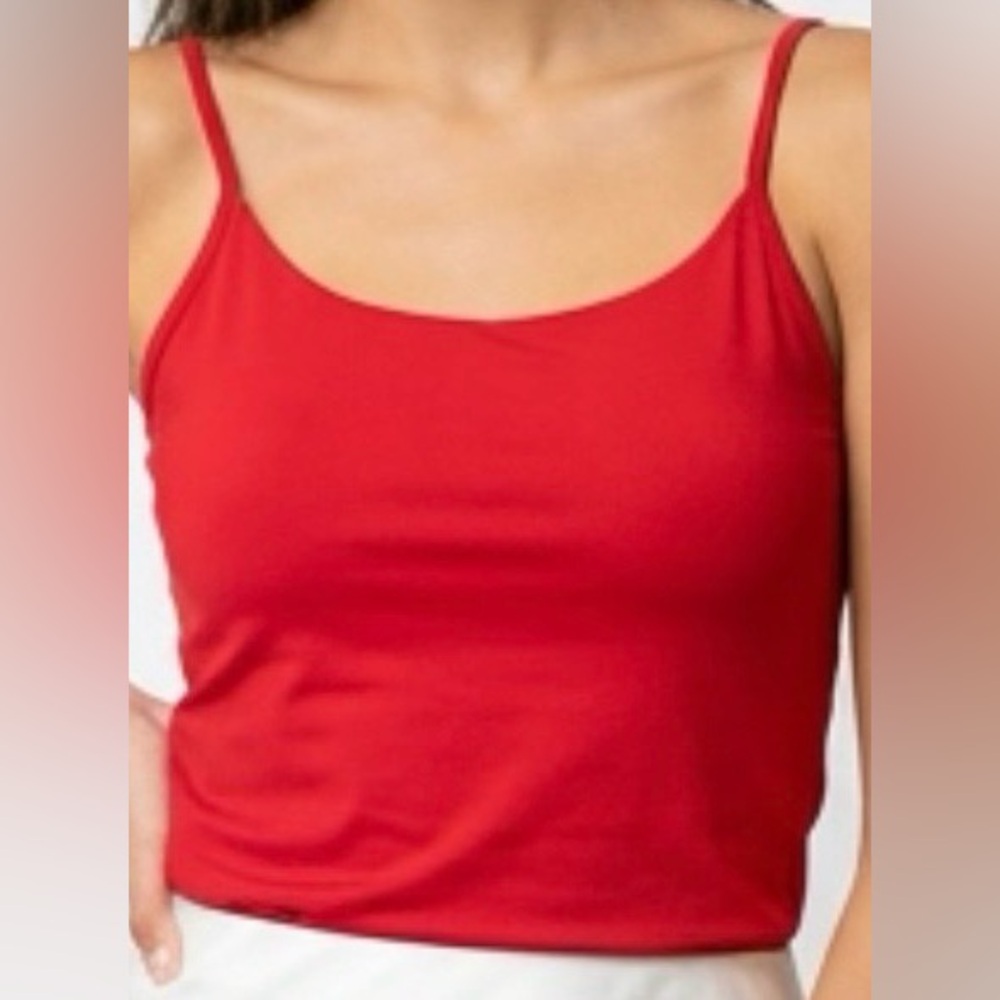 NEW YORK AND COMPANY Red Women's Camisole Top